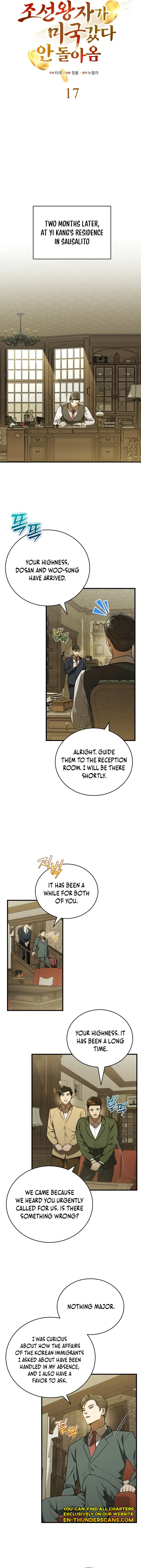 The Joseon prince went to America and didn't return Chapter 17 4